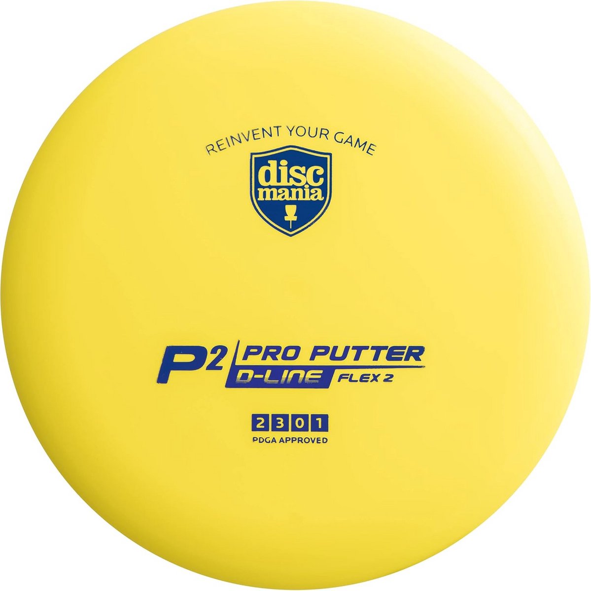 Disc Golf Putter Speler P2 Flex 2 - 173-176 Gram - Rechte Vlucht