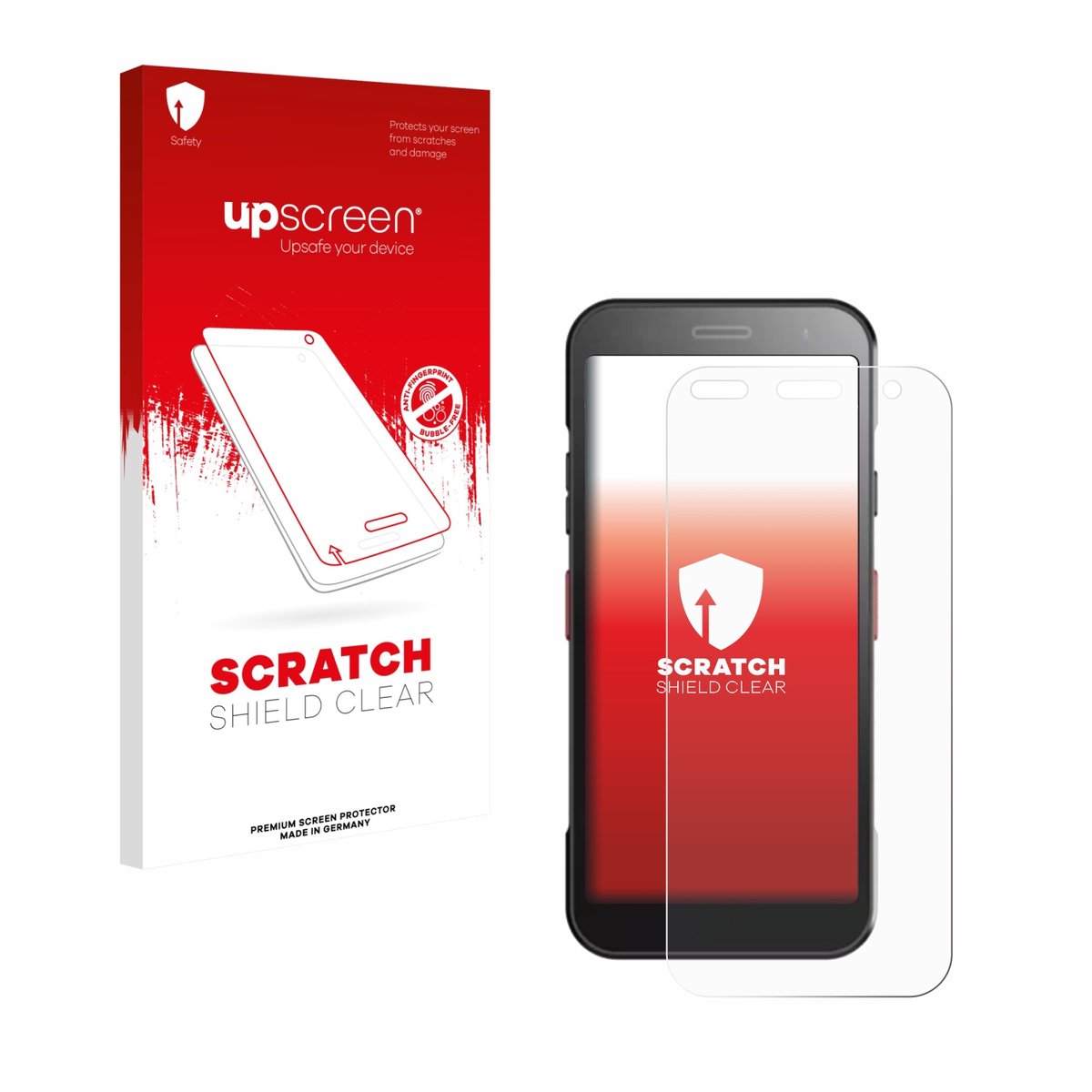 upscreen - Screenprotector voor Honeywell CT32 - Folie Beschermfolie transparant