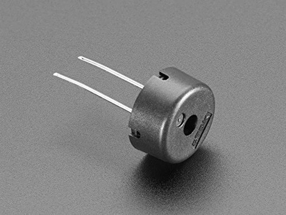 Piëzo Buzzer - Geluidssignaal Module - Elektronische Projecten - Compact en Luid - 119 x 119 x 065 cm - Zwart