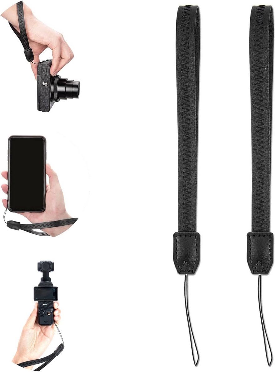Verstelbare Polsband voor Camera en Telefoon - Universele Camera Accessoire