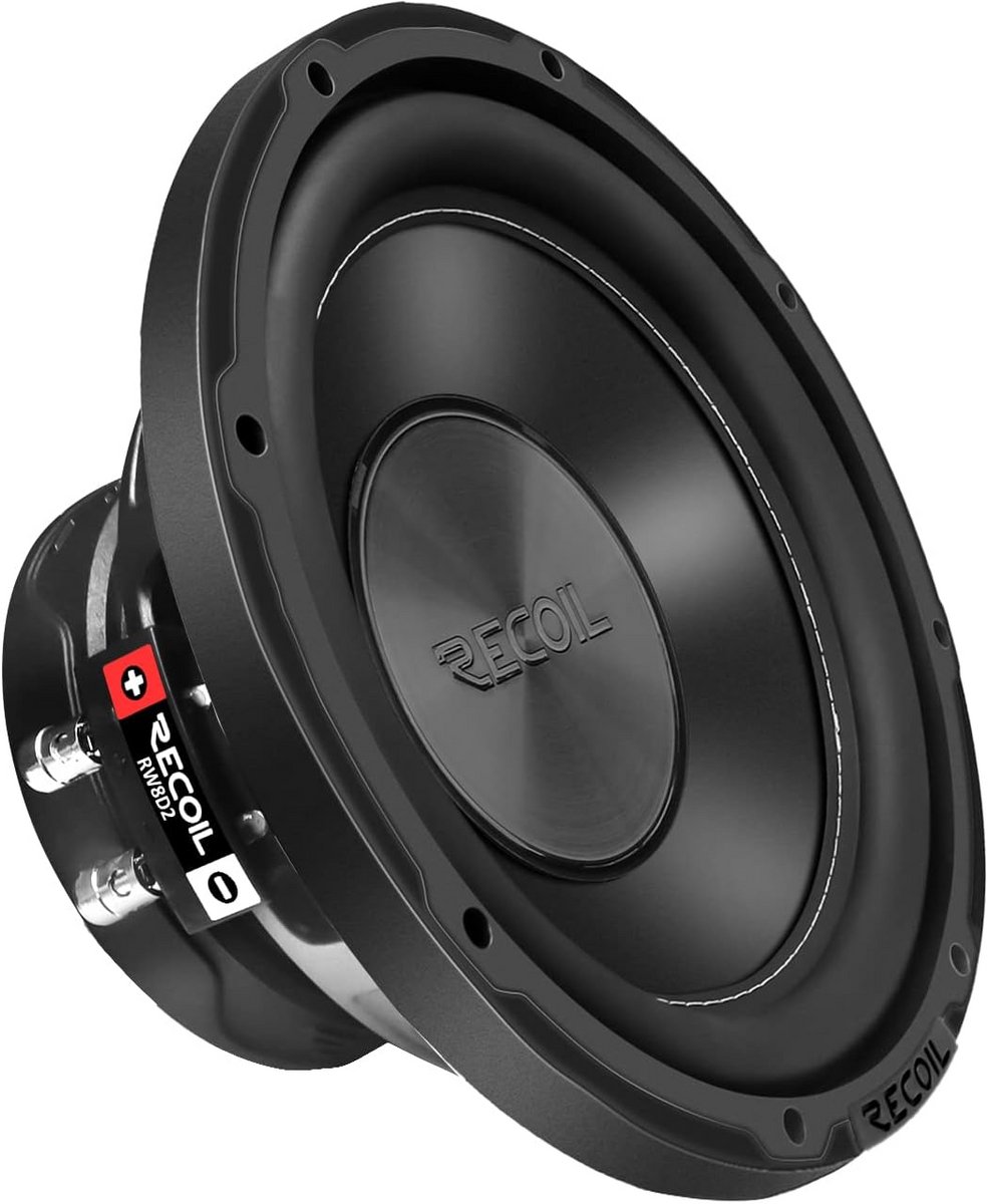 8 Inch Auto Subwoofer 400W - Dubbele 2 Ohm - Hoge Kwaliteit Bass Speaker