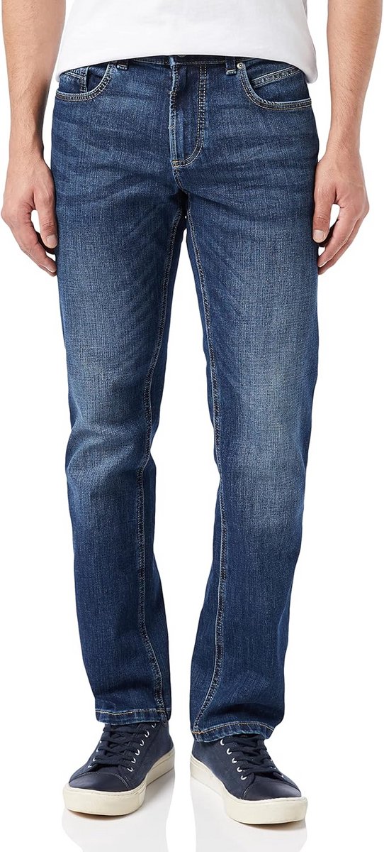 Heren Jeans Loose Fit Woodstock Stretch Comfortabele Kwaliteitsbroek