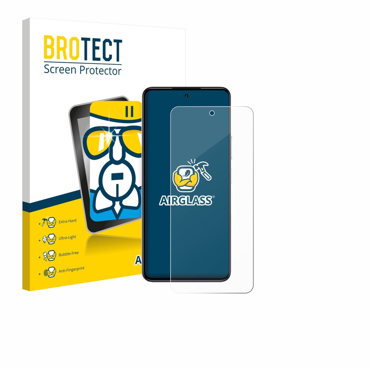 Screenprotector voor realme P4x Beschermglas transparant