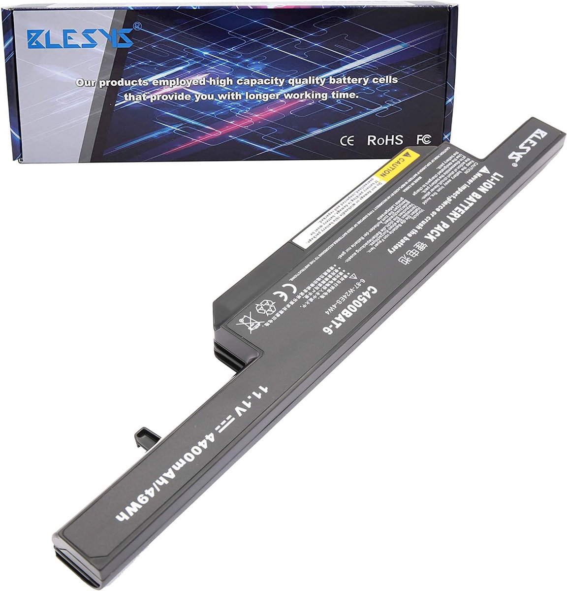 Vervangende Laptop Batterij voor Olivetti Olibook P15 P35 P75 Serie - Hoogwaardige Accu