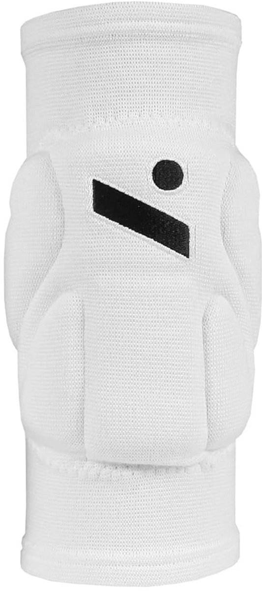 Kniebeschermers Volleybal New Shield - Ademend, Elastisch, Uniseks - 1 Paar - Wit - 6 Schokdempingspads