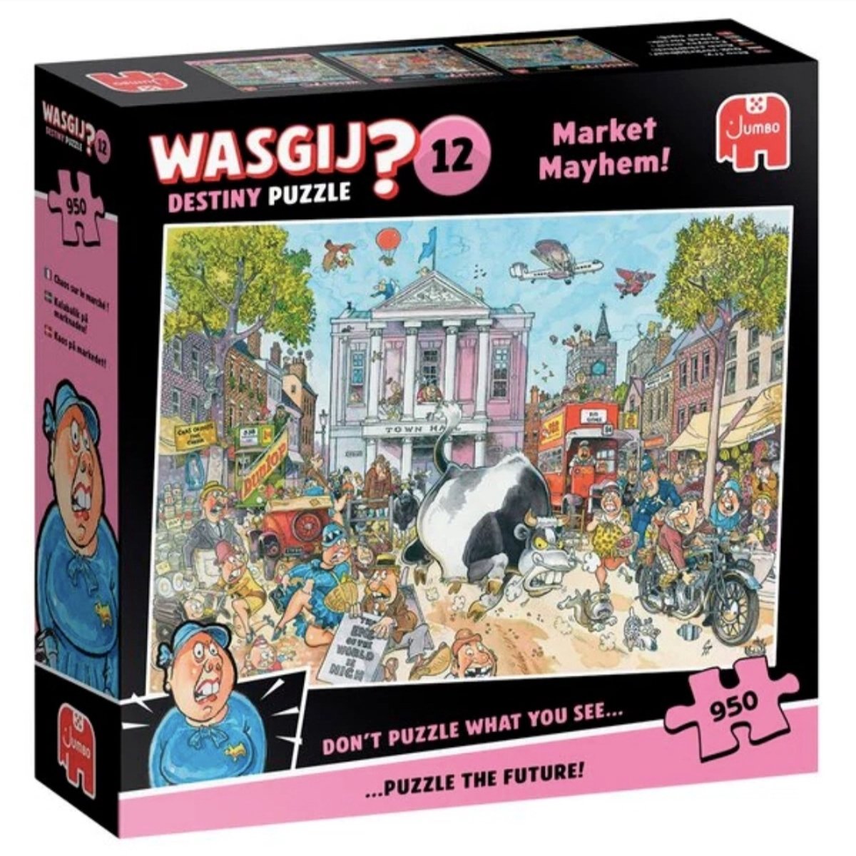 Bol.com Wasgij Destiny 12 Market Mayhem! Puzzel - 950 stukjes aanbieding