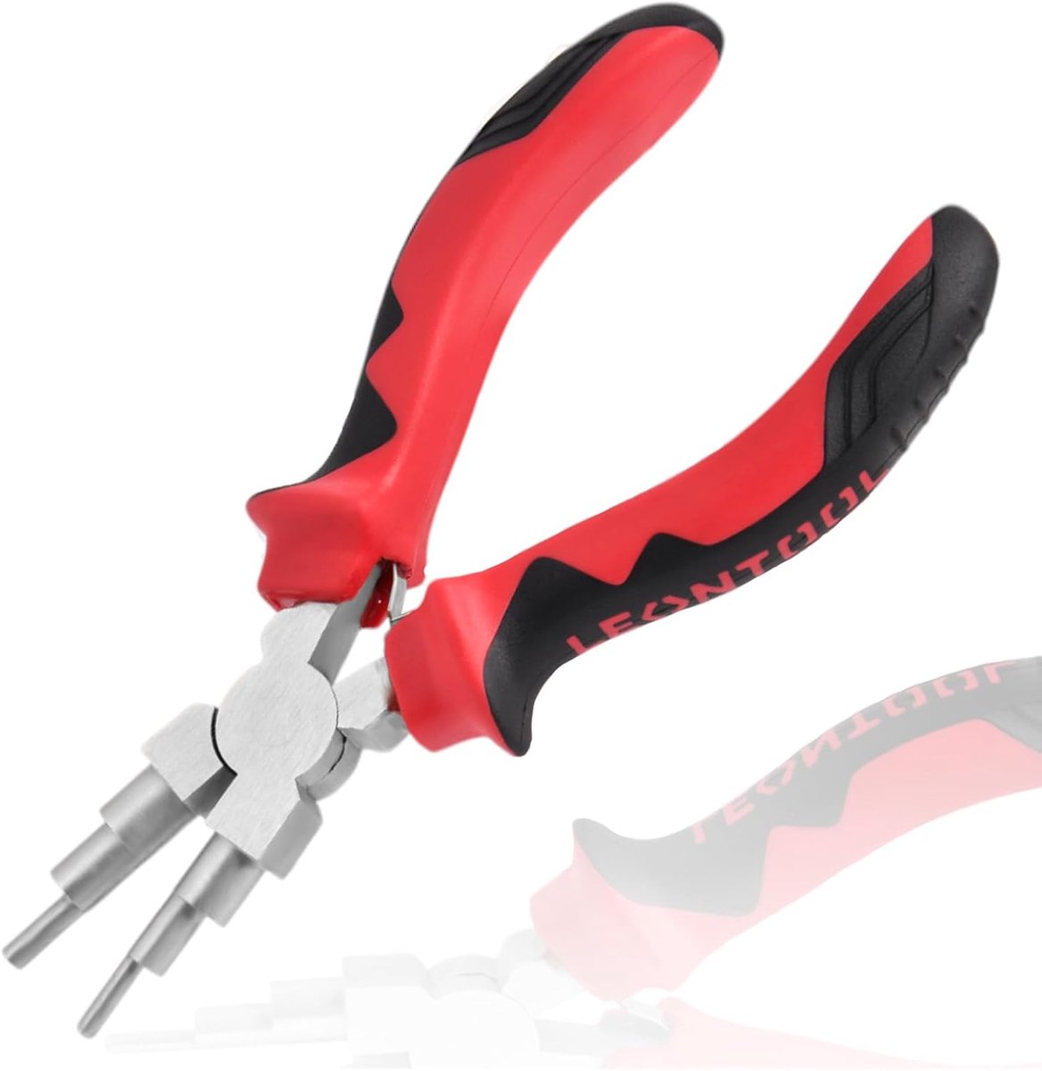 Tang 6-in-1 - Sieraden Maken - Lussen Vormen - 6 Stap Functies - 3-10 mm - Rood
