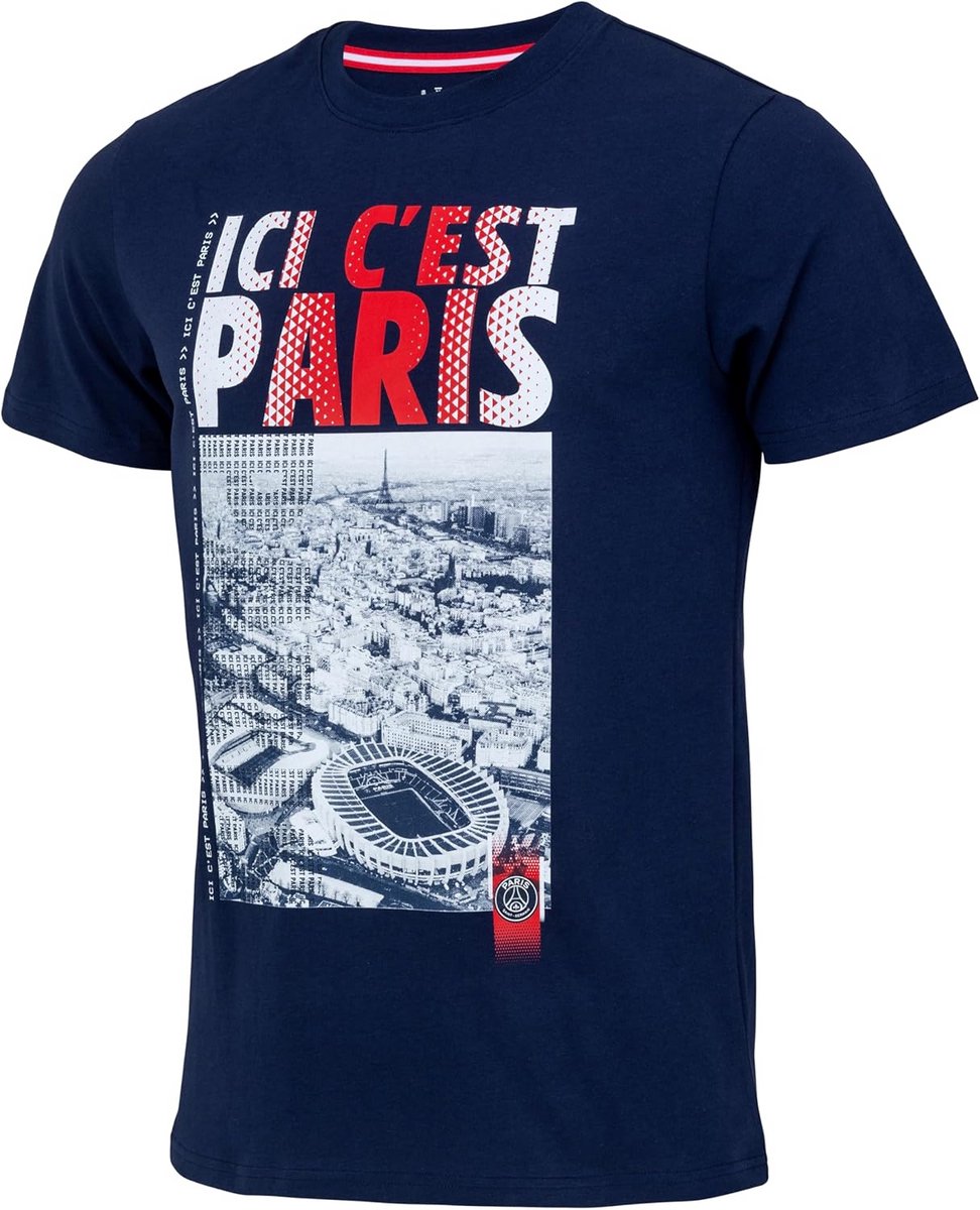 Herentop - Sportshirt - Voetbal Fan - Officiële Collectie - Marineblauw