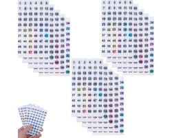 Set van 300 Nummerstickers - Opeenvolgende Nummers 1 tot 300 - Zelfklevend Label
