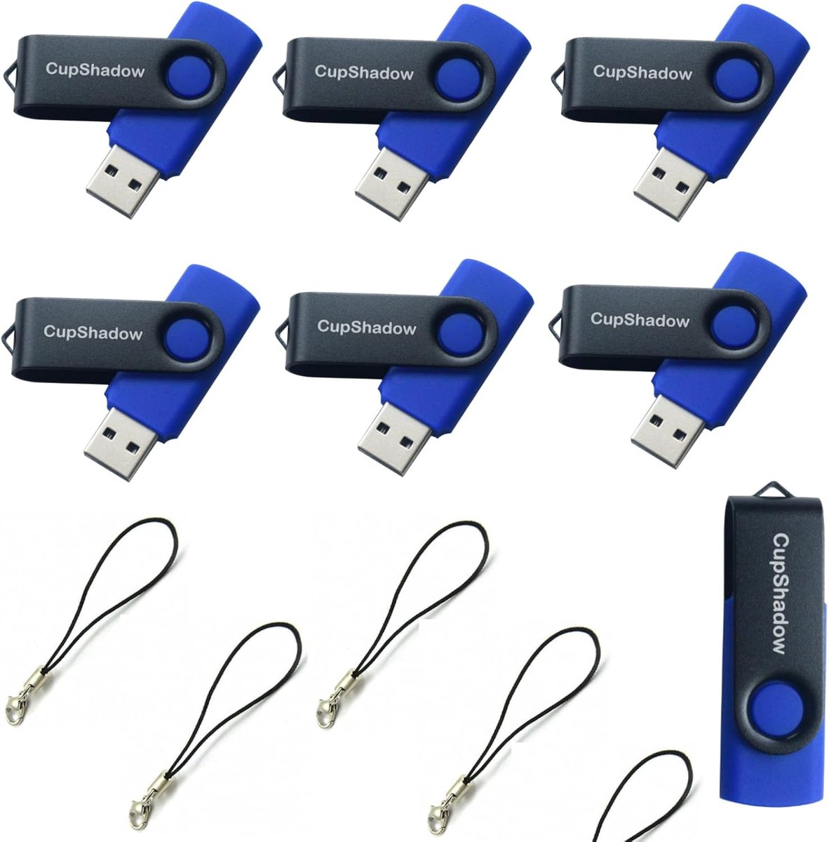 15 Stuks USB Stick 8GB Bulk - Compact en Duurzaam USB 2.0 Geheugenstick Set