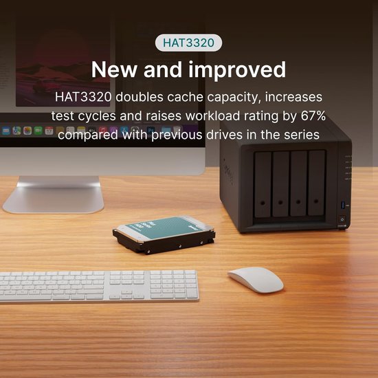 8 TB 3.5-inch SATA NAS Kwaliteit HDD met 1 Miljoen Uur Betrouwbaarheid van Merkloos — afbeelding 4