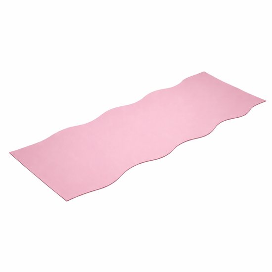 Yogamat 5mm Antislip – Fitness Mat & Pilates Mat – Eco Rubber – 181x68 cm – Matt Essentials – Roze