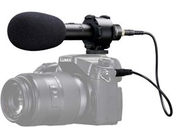 Compacte Richtmicrofoon met X/Y Stereo voor DSLR Camera's en