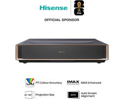 Hisense PT1 Projector - Ultrakorte projectieafstand - UHD 4K (3840x2160) - 3D - Zwart
