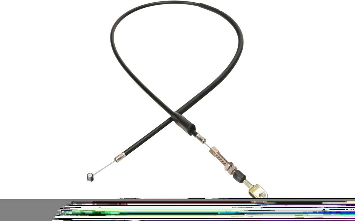 Koppeling Kabel - Motor Kabel - Motor Onderhoud - Versterkte Kabel - 122cm Lengte - Zwart