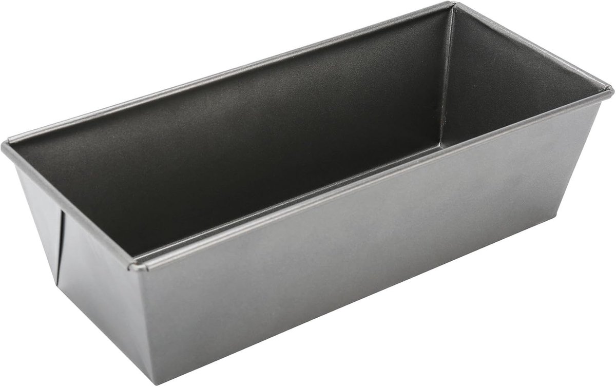 Broodbakvorm Rechthoekig 25,5 x 11 cm - Antiaanbaklaag - Bakvorm voor Brood en Cake