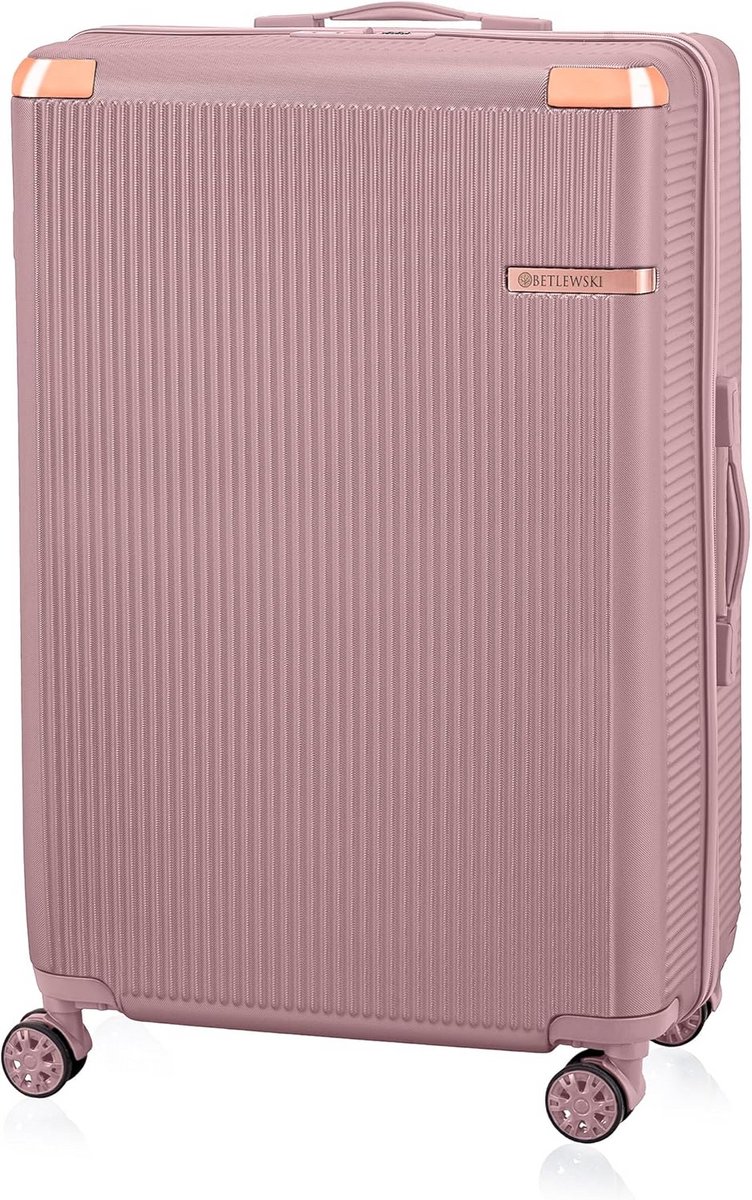 Luxe Grote Harde Koffer XL met 4 Wielen en Slot - Lichtgewicht Reiskoffer 76cm Robuust