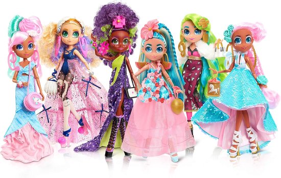 Modepop met Lang Haar en Accessoires voor Kinderen van Merkloos — afbeelding 4