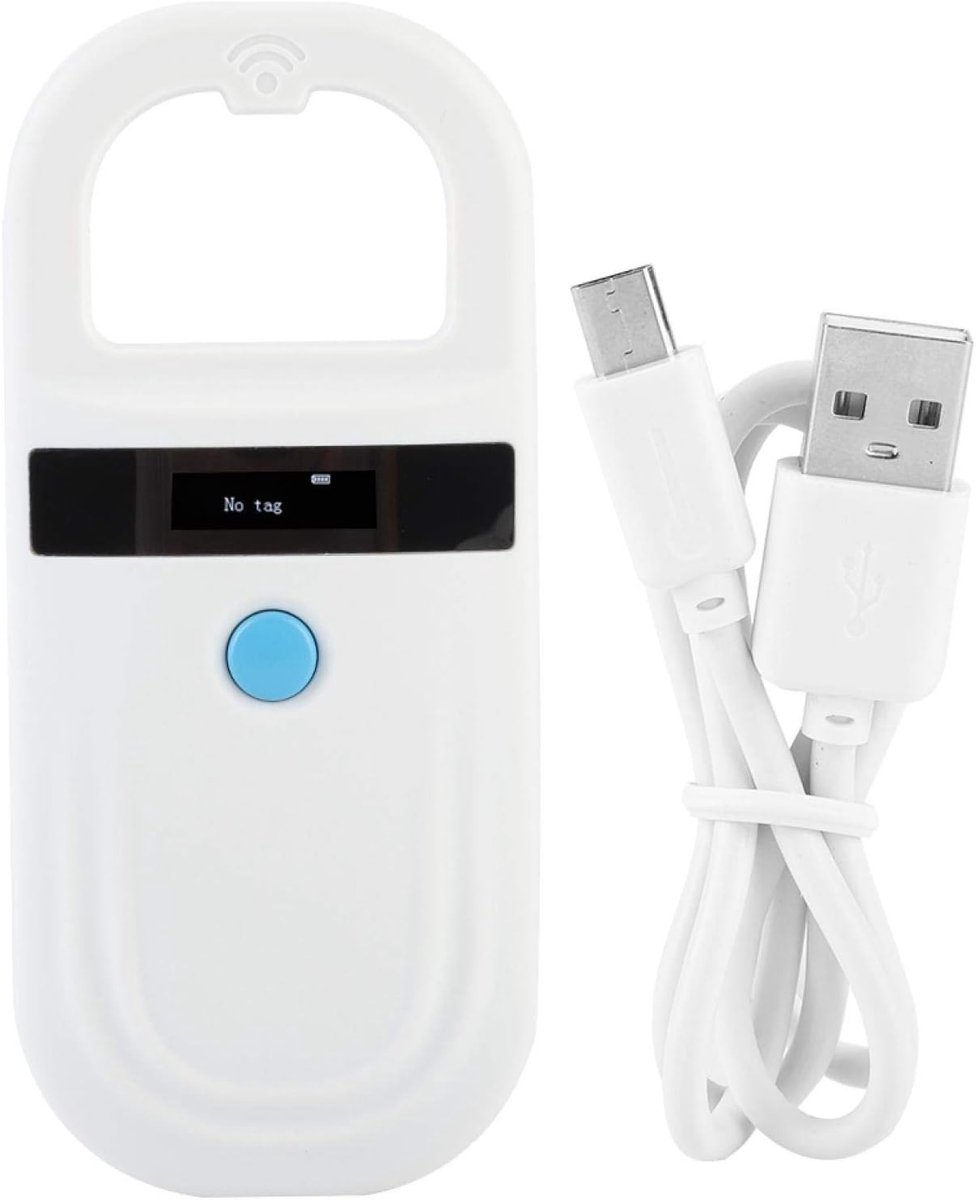 Microchiplezer voor Huisdieren met Opslag en USB-upload - Dieren ID Scanner