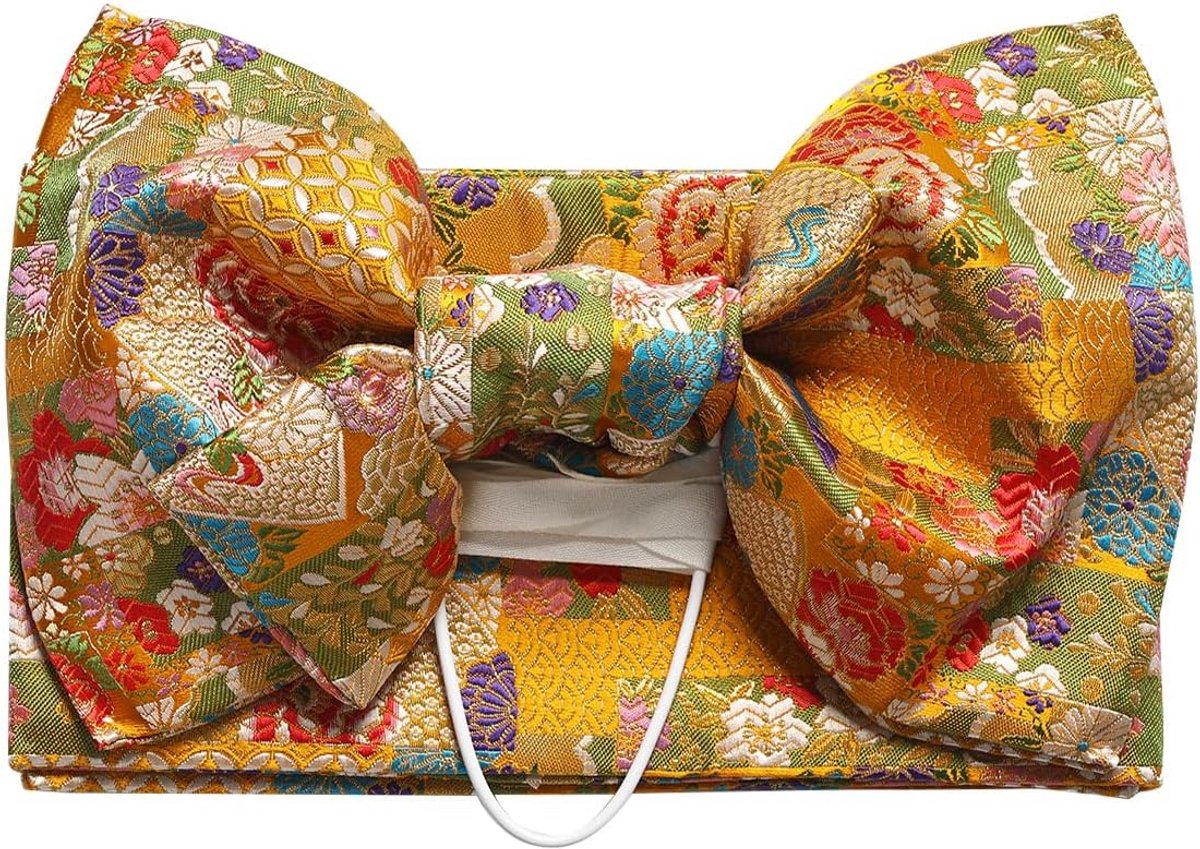 Traditionele Japanse Kimono Obi Riem met Voorgebonden Strik voor Yukata