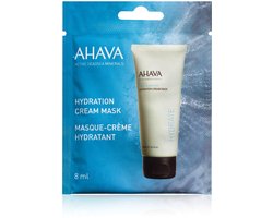 AHAVA Hydraterende crememasker - Kalmeert de huid - Tegen uitdroging - VEGAN - Alcohol- en parabenenvrij - Eenmalig gebruik - 8ml