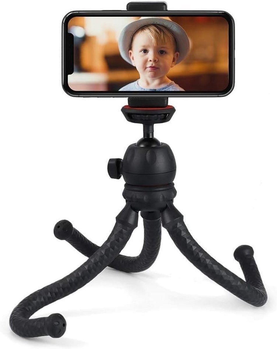 Flexibel Telefoon Statief voor Smartphone en Kleine Camera