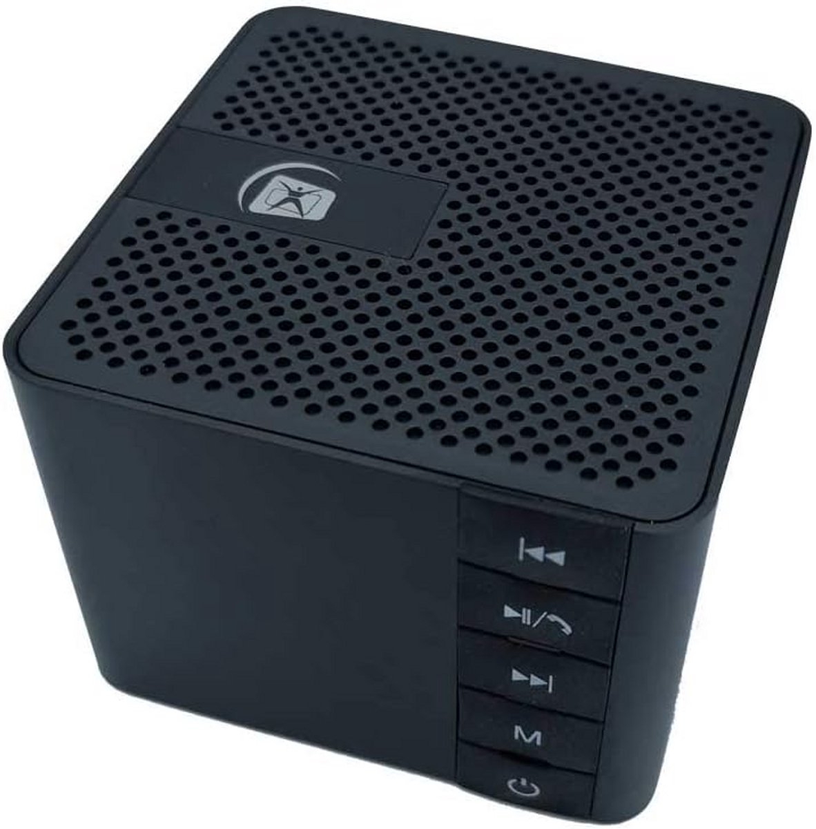 Draagbare Luidspreker - Bluetooth Speaker - Muziek Streamen - Aluminium Kubus - 7.5 cm - Zwart