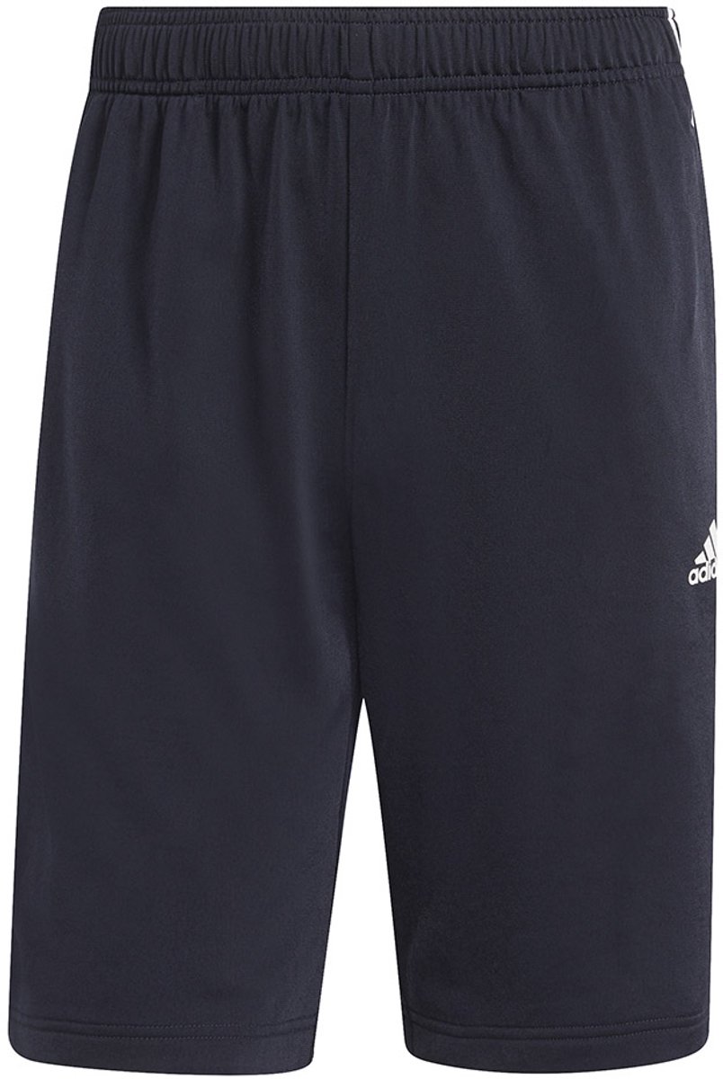 Adidas Essentials Warm-Up 3-Stripes Heren Short Donkerblauw