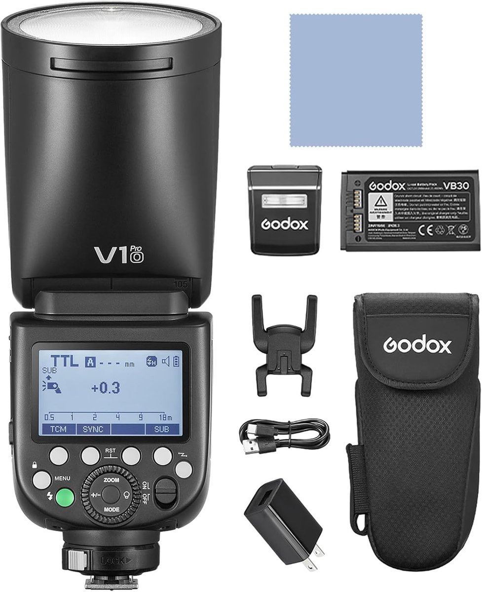 Speedlite Flitser met HSS en TTL voor OM System Camera's - Professionele Reportageflitser