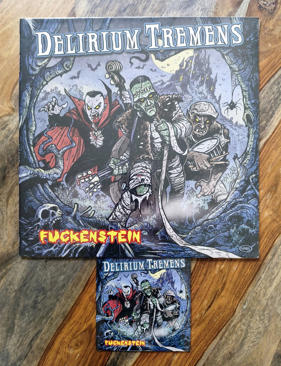 Delirium Tremens - Fuckenstein (LP+CD, Ltd)
