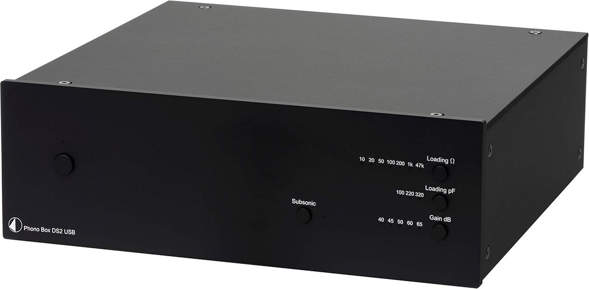 Hoogwaardige MM/MC Phono Voorversterker met Instelbare Impedantie en Capaciteit