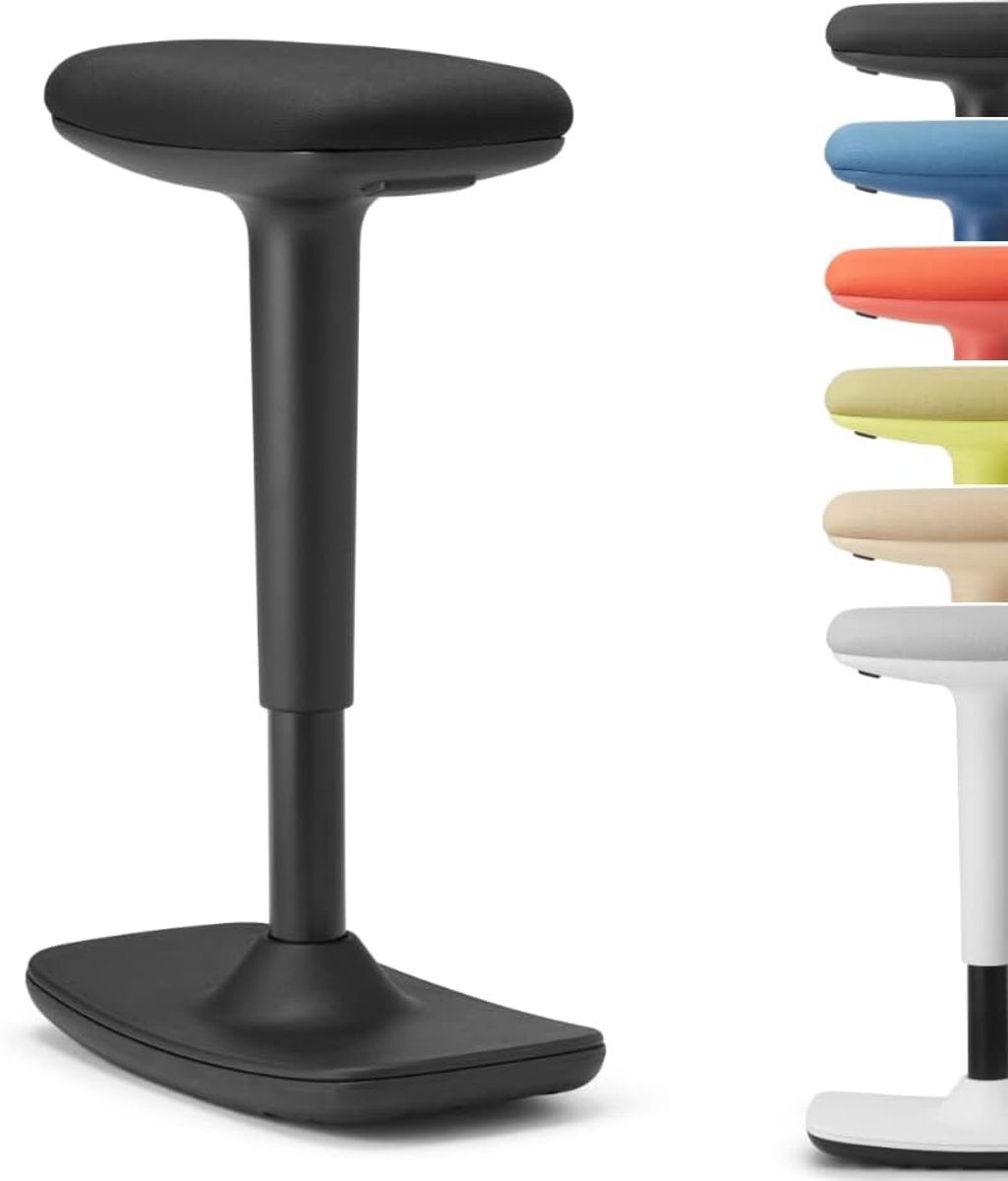 Ergonomische Sta-Zitkruk met Kantelfunctie, Hoogte Verstelbaar (50-75 cm)