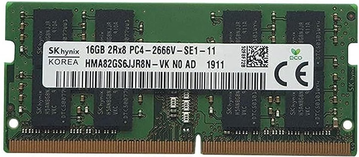 Geheugen Module - RAM Uitbreiding - Laptop Prestaties - DDR4 SO-DIMM - 16 GB