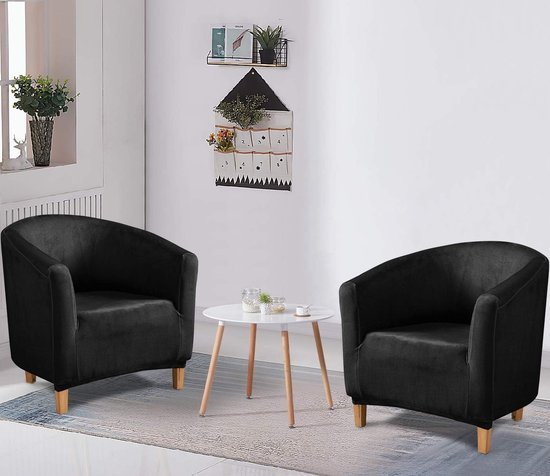 Pluche Polkadot Fauteuil Hoes - Zacht Fleece & Fluweel Zitbeschermer van Merkloos — afbeelding 5