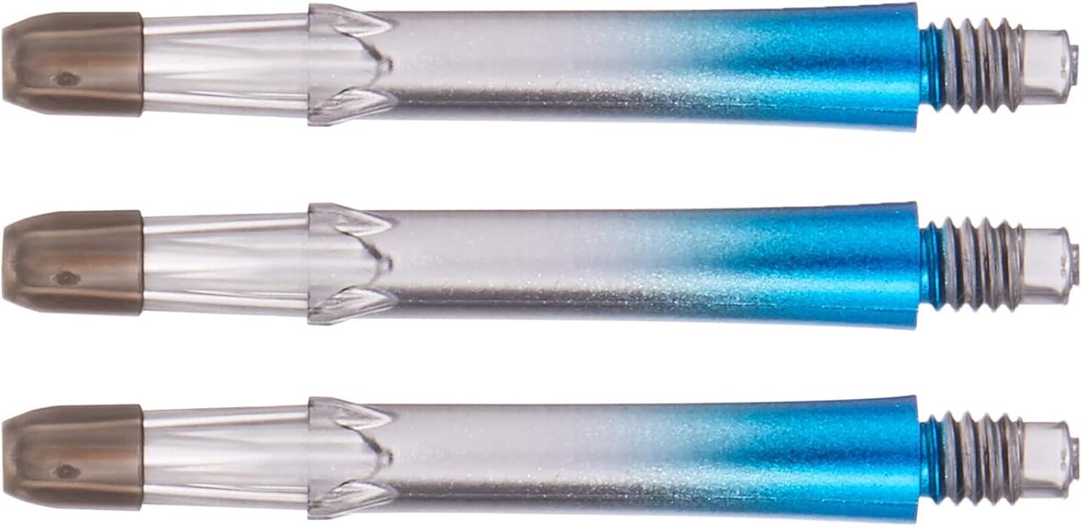 Dartshafts Tweekleurig Blauw Inbetween Stevige Dartpijlen Accessoires
