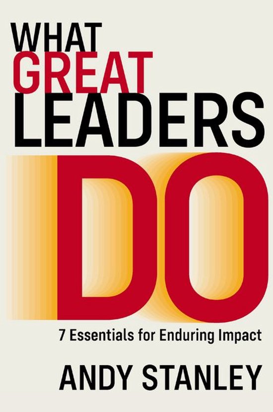 What Great Leaders Do - cover
