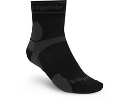 Bridgedale Trail Run Ultralight T2 Merino Sport 3/4 Crew Black/Grey M