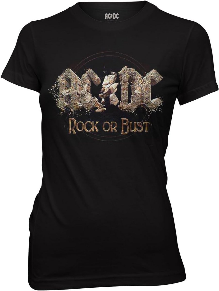 Dames T-shirt - Muziek Shirt - Casual Kleding - Gemaakt van gerecycled materiaal - Korte mouwen - Zwart