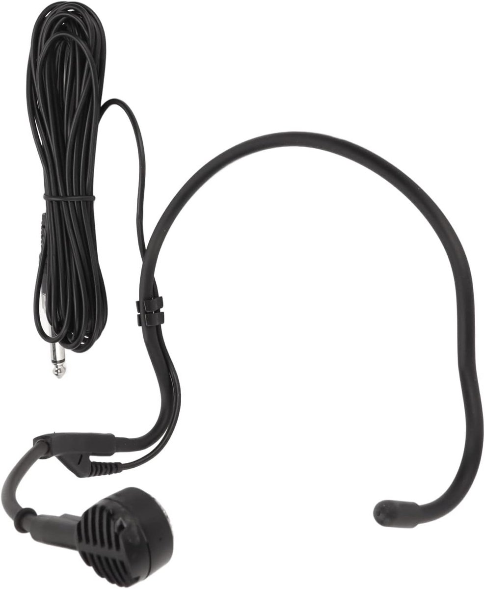 Oorhaak Microfoon Bedraad voor Optredens, Lesgeven en Presentaties - 6.35mm Jack