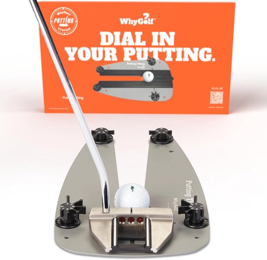 Putting Systeem - Golf Trainer - Nauwkeurigheid Verbeteren - Compleet Oefenpakket - 51 x 25 x 10 cm van Merkloos — afbeelding 4