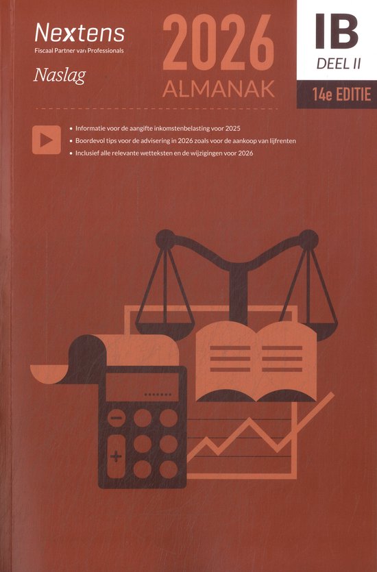 Nextens IB Almanak 2 - 2026 - cover