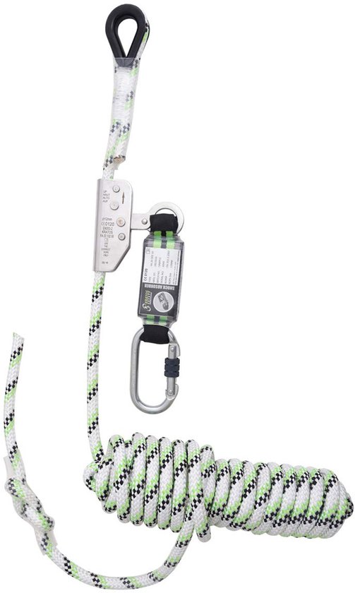 Valstop Valbeveiliging Touw - Veiligheidskabel Valstop - Hoogte Werk - Met ...