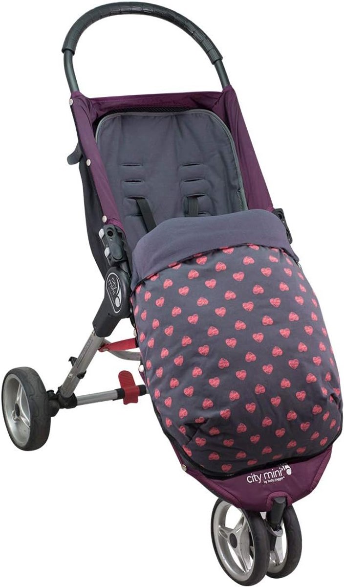 Voetenzak Kinderwagen Katoen Universeel voor Baby Jogger City Mini en Joolz — afbeelding 4