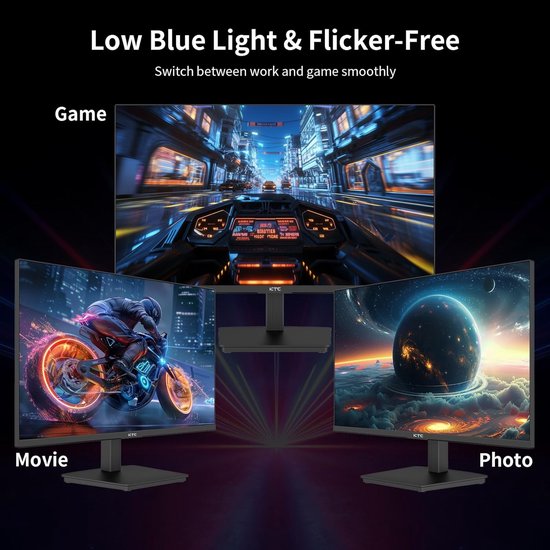 27 inch gaming monitor 240 Hz snelle respons van Merkloos — afbeelding 2