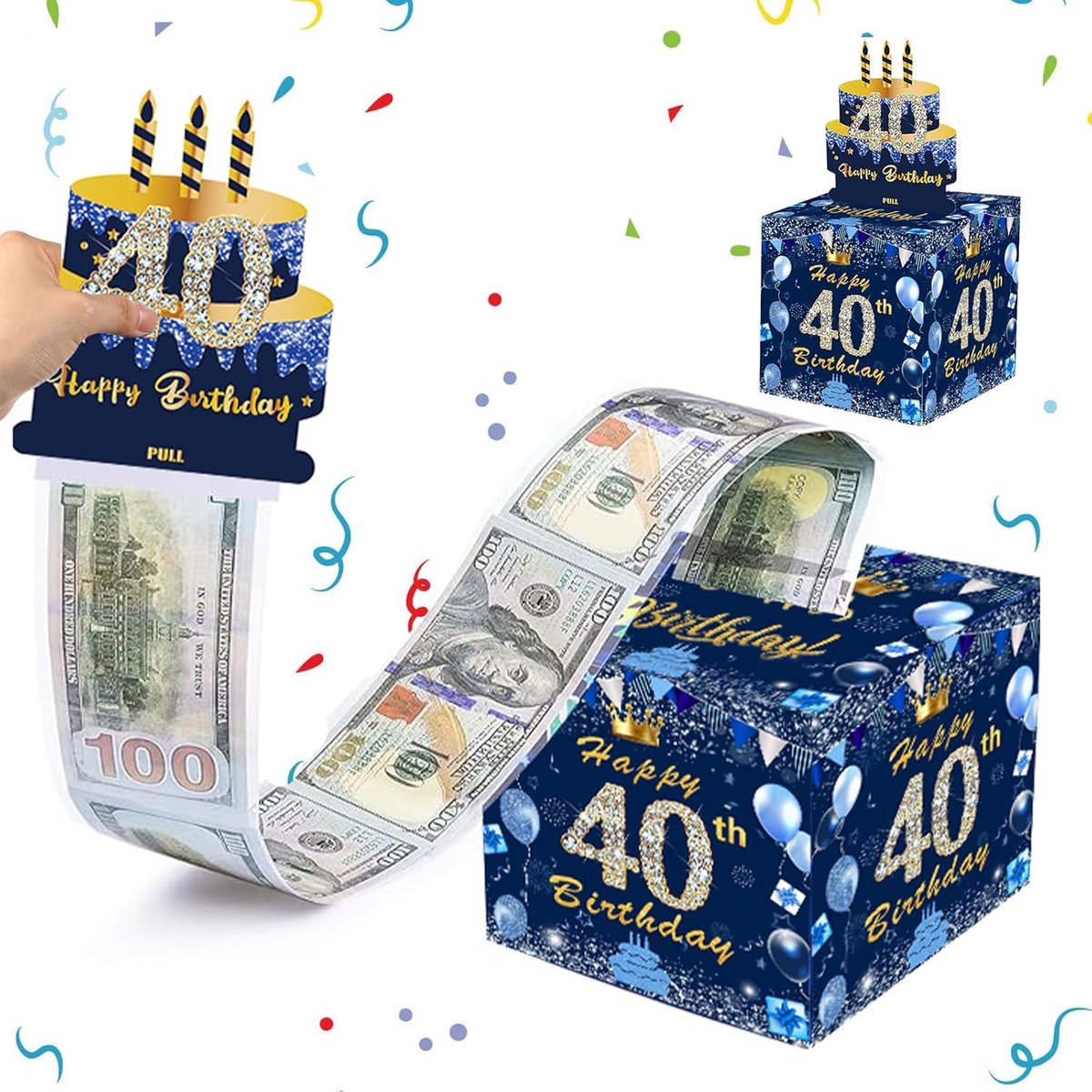 Cadeaubox met verrassing voor geld cadeau Verrassing voor verjaardag