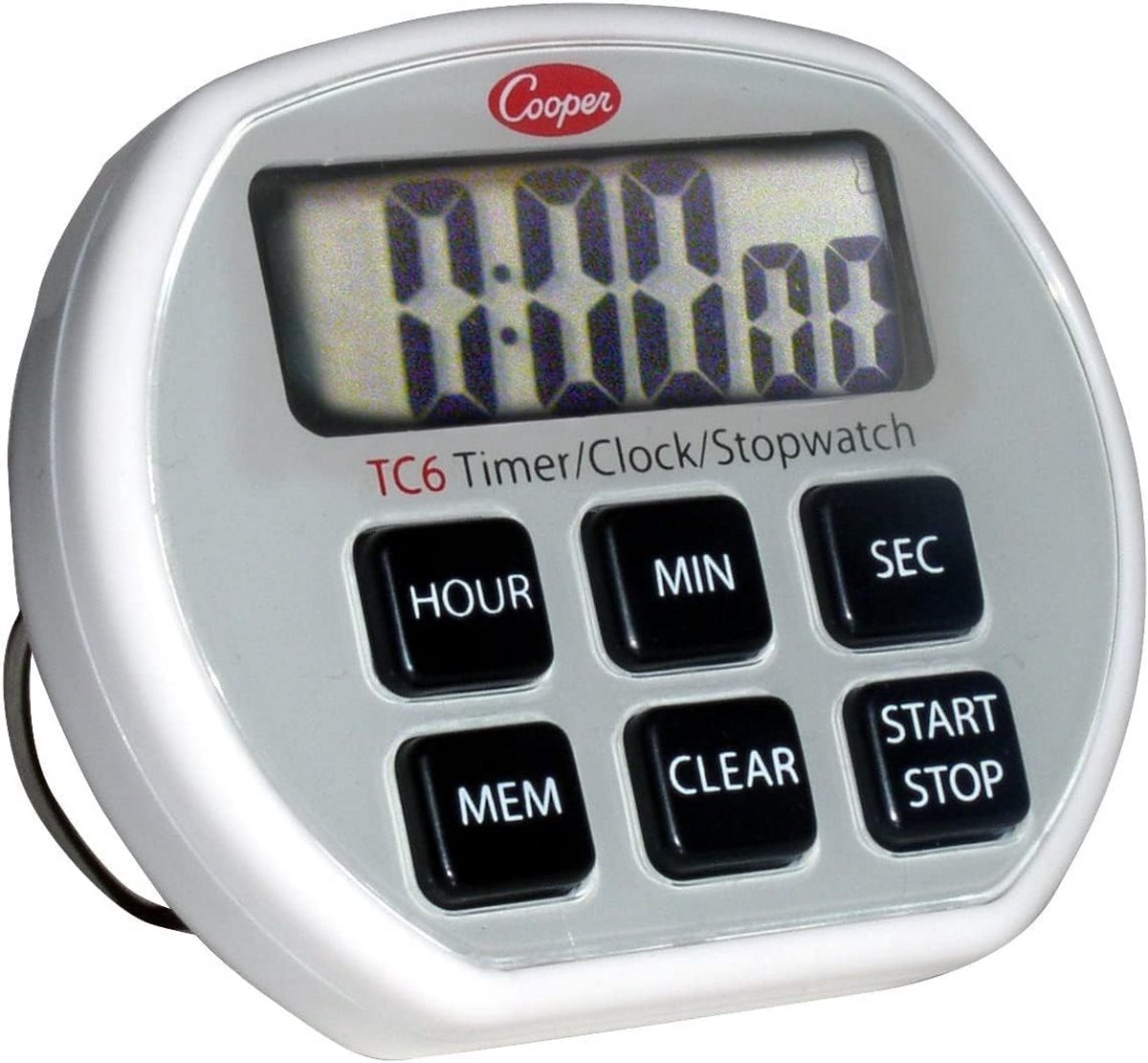 Digitale Timer - Klok Stopwatch - Koken Tellen - Spatwaterdicht Ontwerp - Compact Formaat