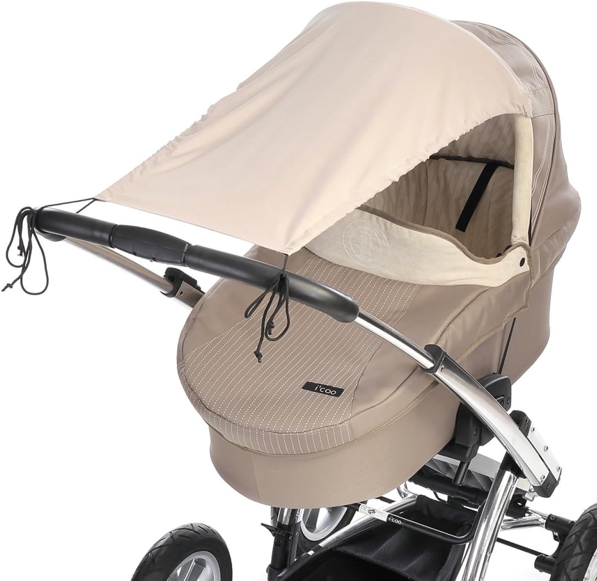 Universele Zonnekap voor Kinderwagen en Buggy - UV-Bescherming 50+