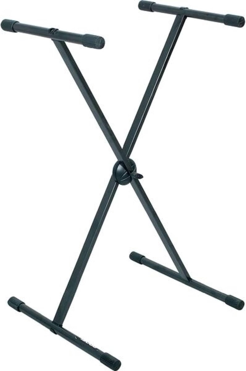 Robuust Keyboardstandaard Dubbele X-Model - Hoogte & Breedte Verstelbaar