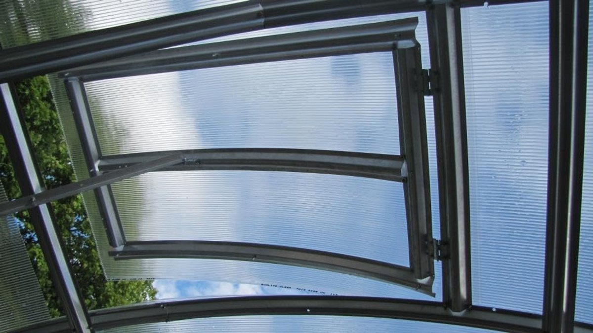 Extra Dakluik voor Kassen met Automatische Ventilatieopener