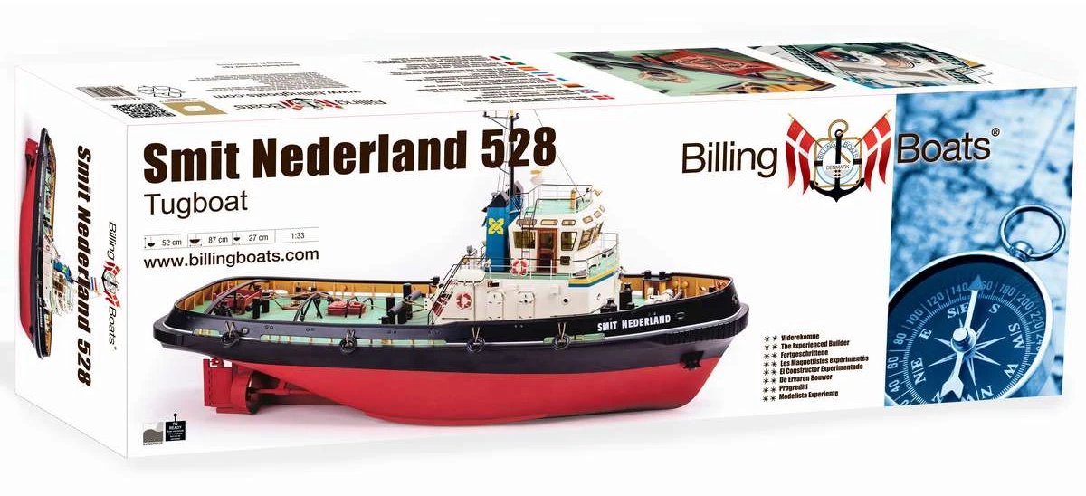 Billing Boats 528 Smit Nederland sleepboot - Model met kunststof romp